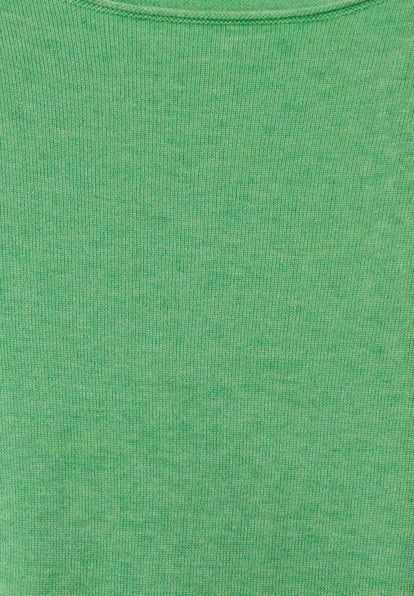 Basic Pullover - light spring green mel.
