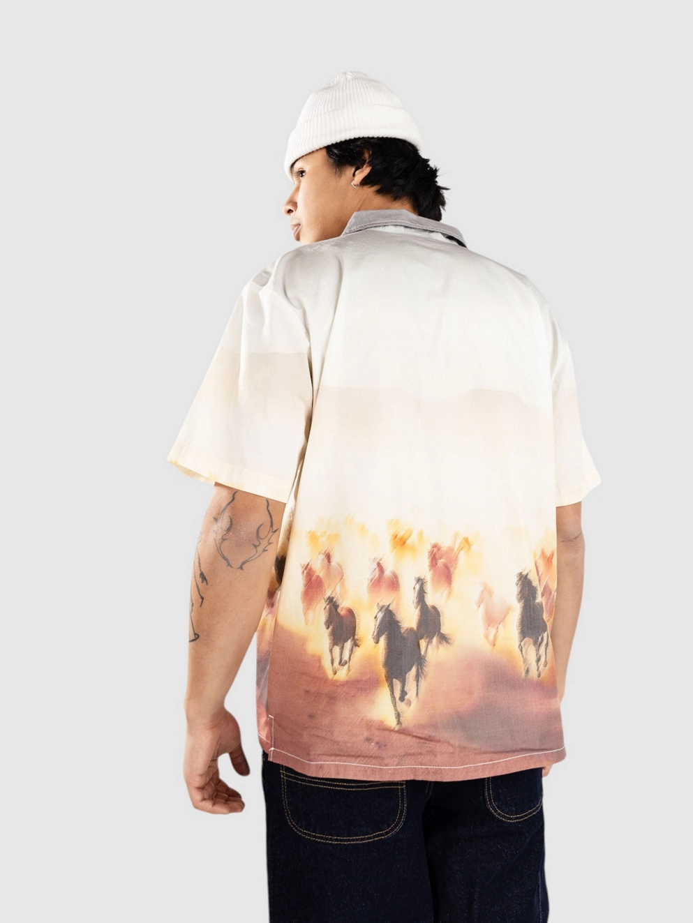 Dickies Running Wild Shirt oak buff