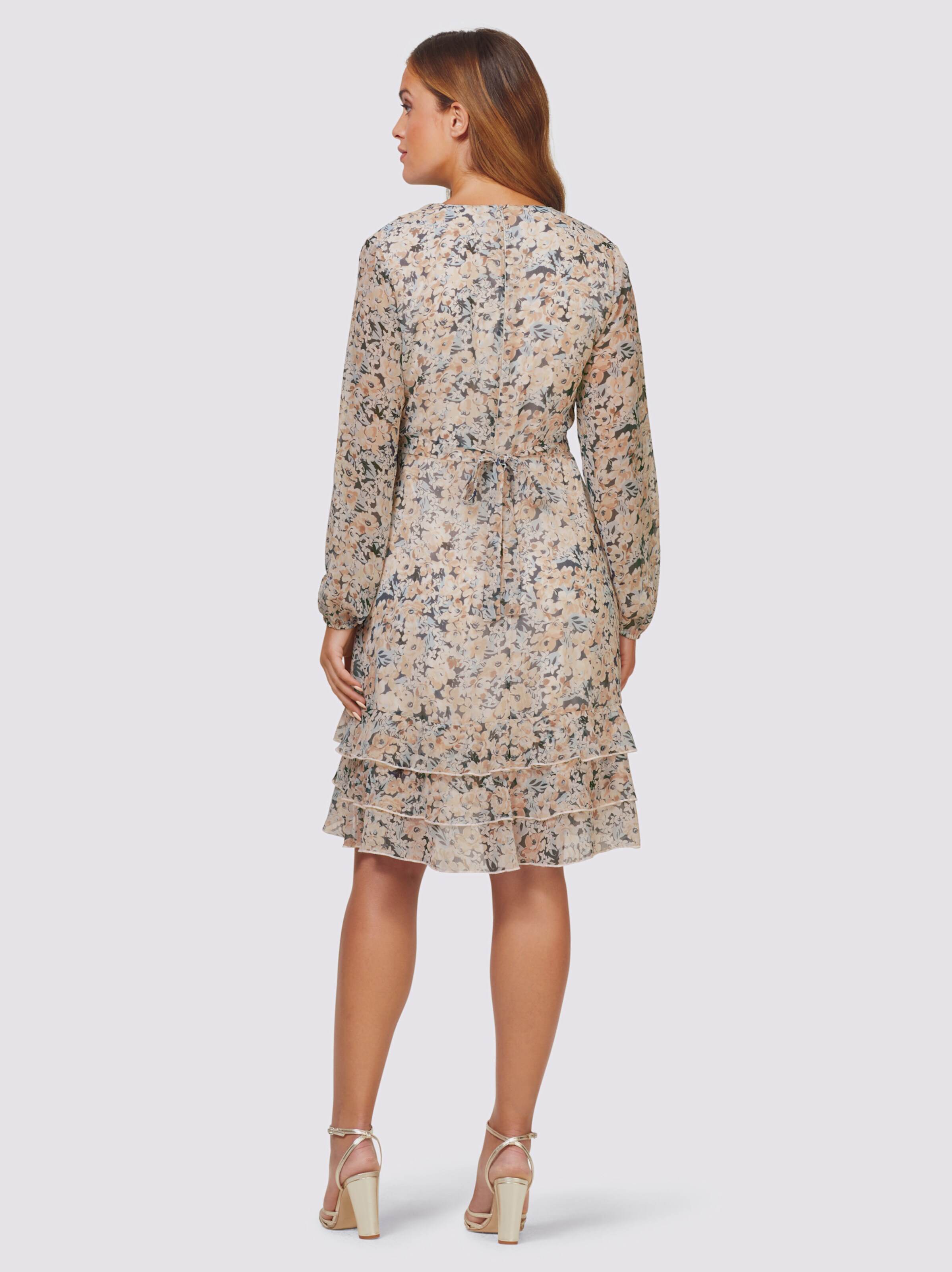 Druck-Kleid