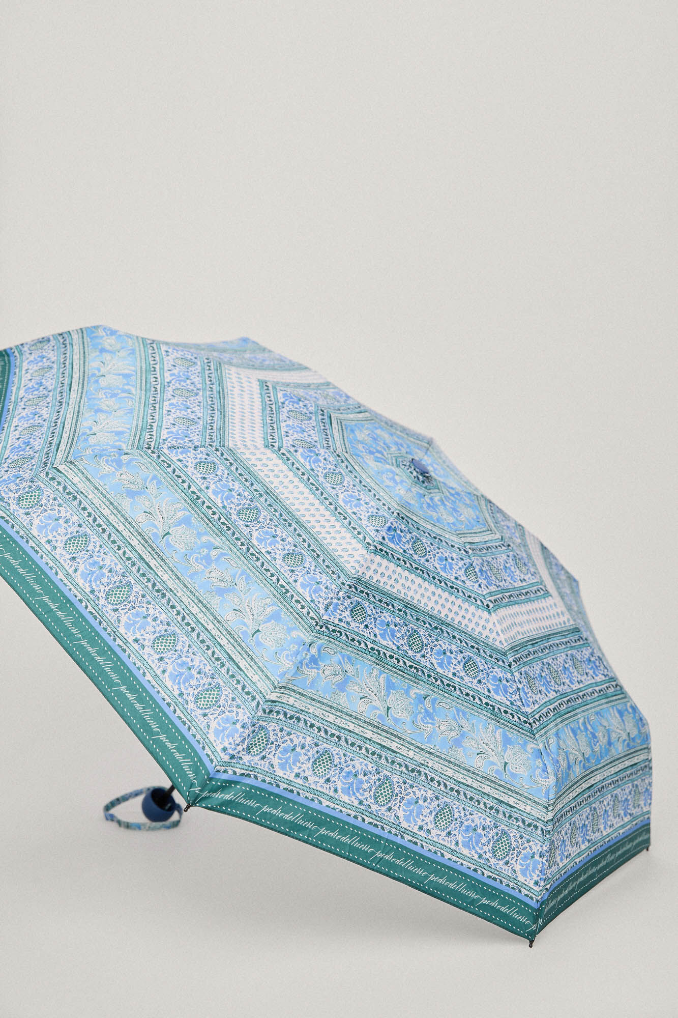 Mini guarda-chuva com estampa floral - várias cores