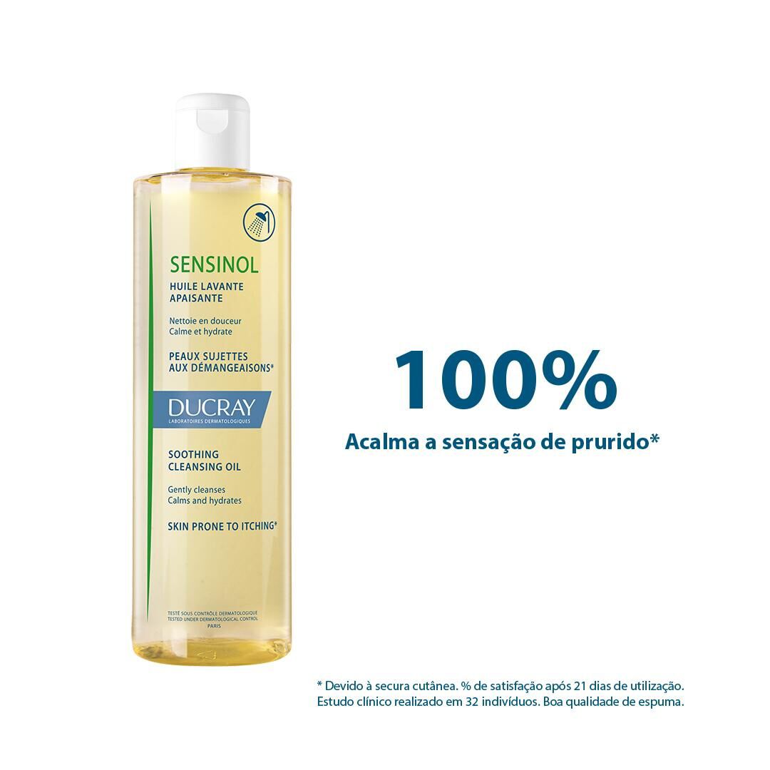 Ducray Sensinol Óleo Lavante Calmante 200ml - 400ml