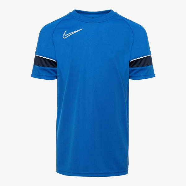Nike Academy 21 blauw kinder sport T-shirt