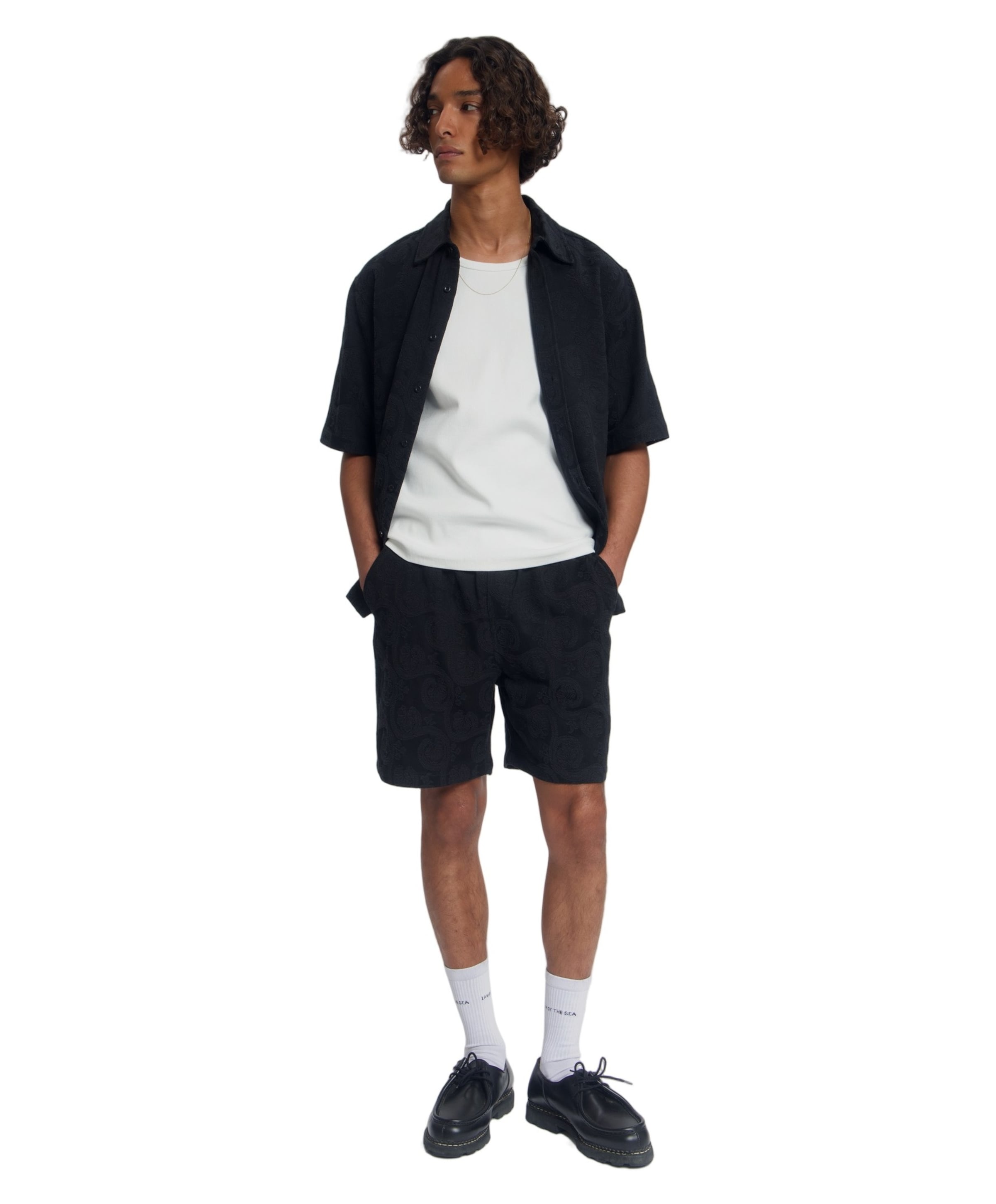 Law of the Sea Bris heren korte broek zwart