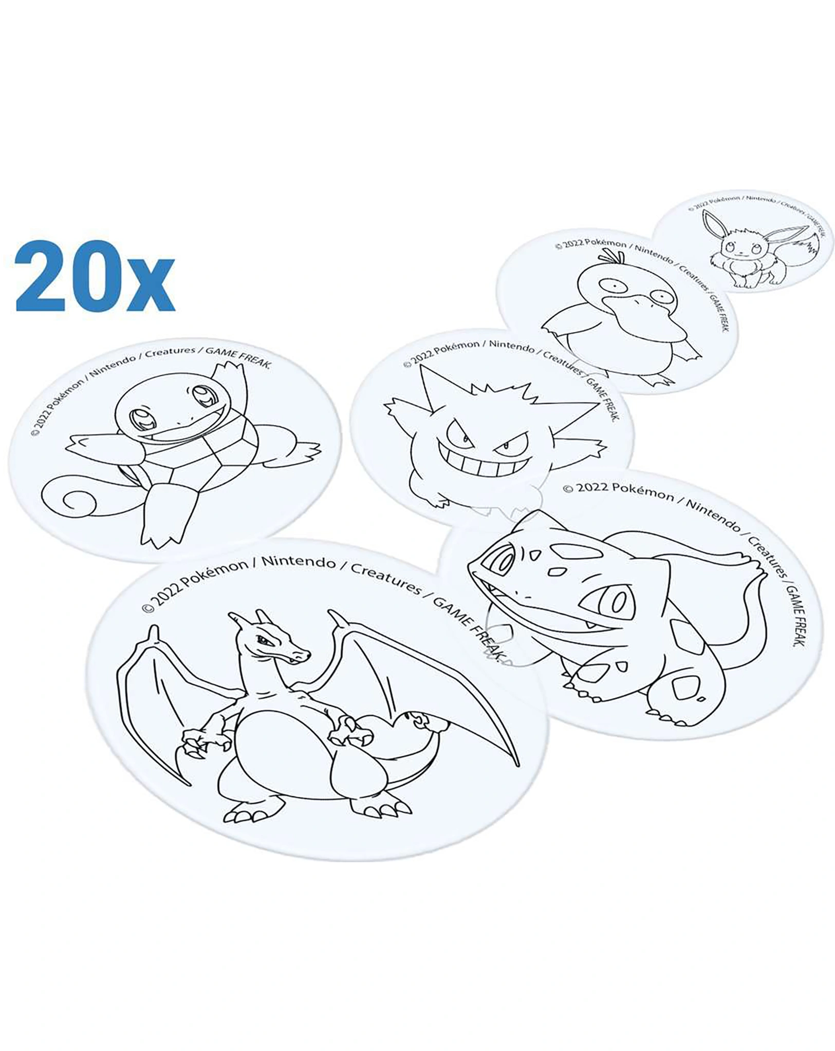 Erweiterungsset XOOMY® POKÉMON 20-teilig