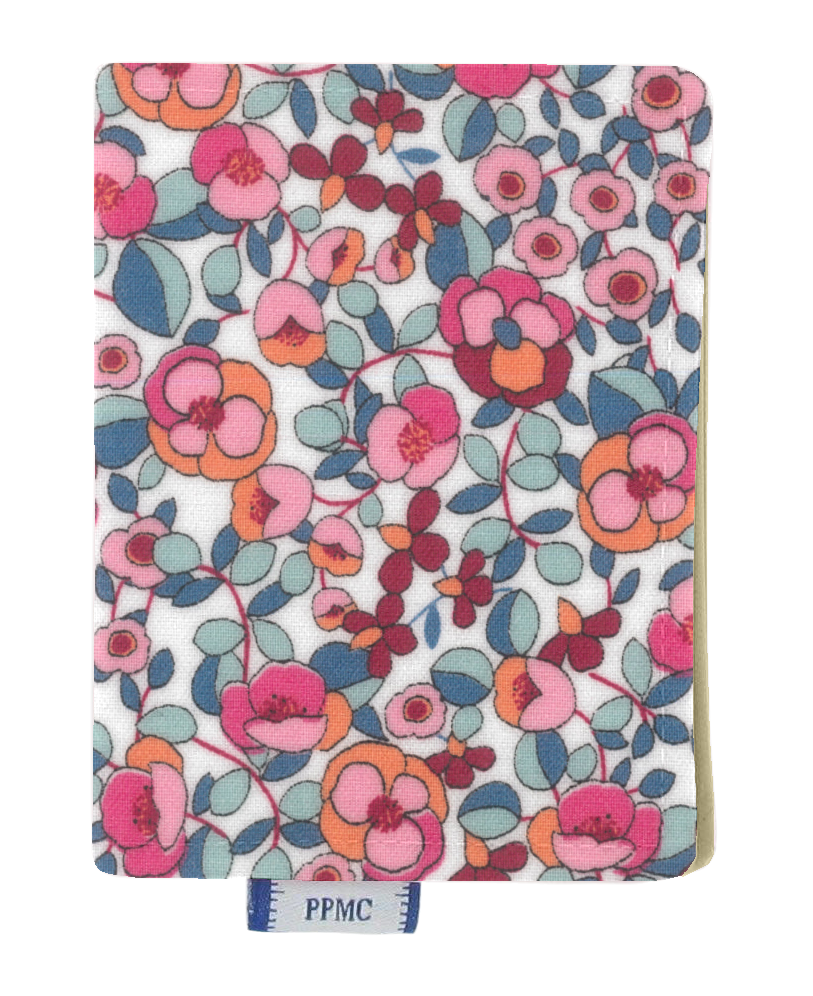 Porte Carte Boutons Rose