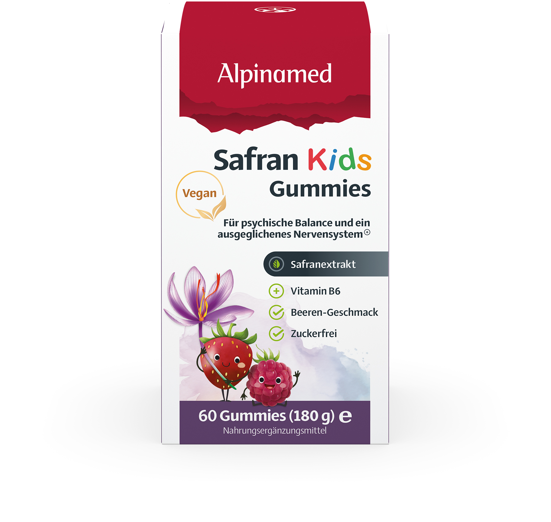 ALPINAMED Safran Kids Gummies<br>60 Stück, Dose