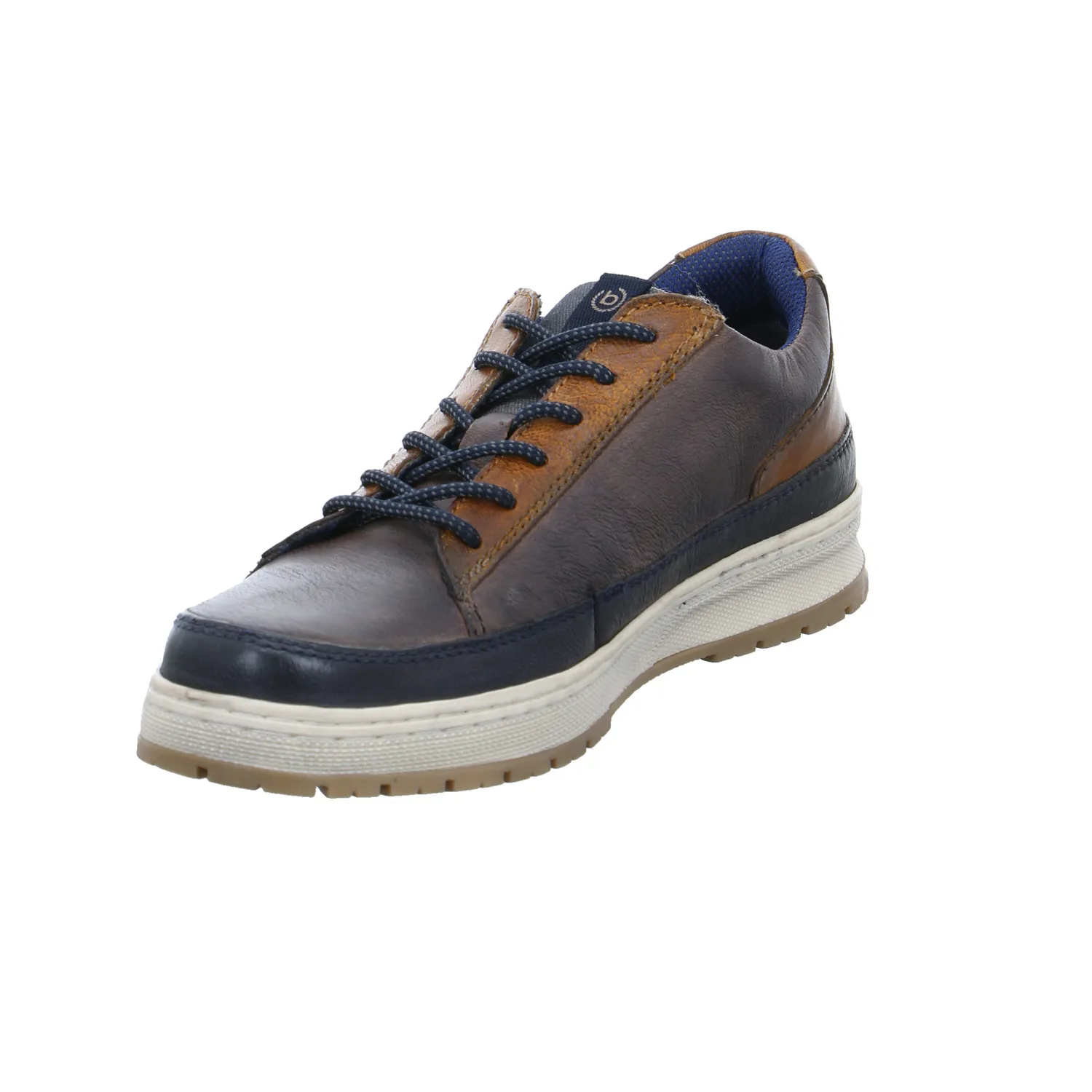 BUGATTI SHOES Halbschuh Braun Leder