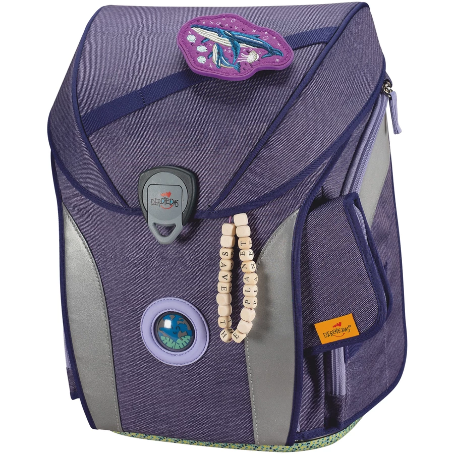 DerDieDas ErgoFlex Max Exklusiv ECO - Schulranzen Set 5tlg. 950g My Planet