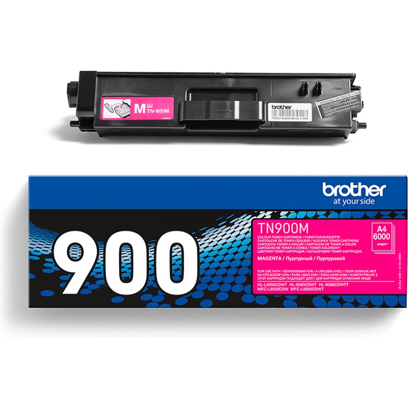 Brother TN-900M - Cartouche de toner originale – Magenta