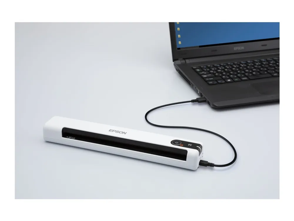 Epson WorkForce DS-70 - Scanner med papirfødning - Contact Image Sensor (CIS) - Legal - 600 dpi x 600 dpi - op til 300 scanninger pr. dag - USB 2.0