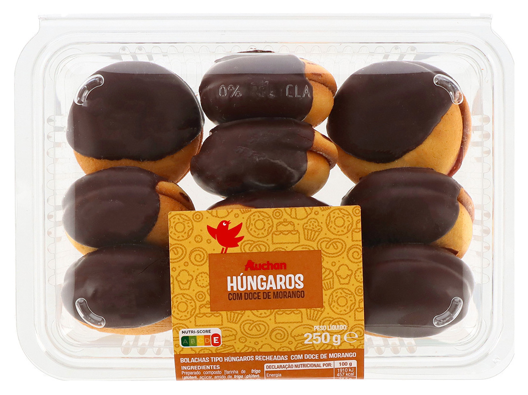 BOLACHA HÚNGARA AUCHAN 250G