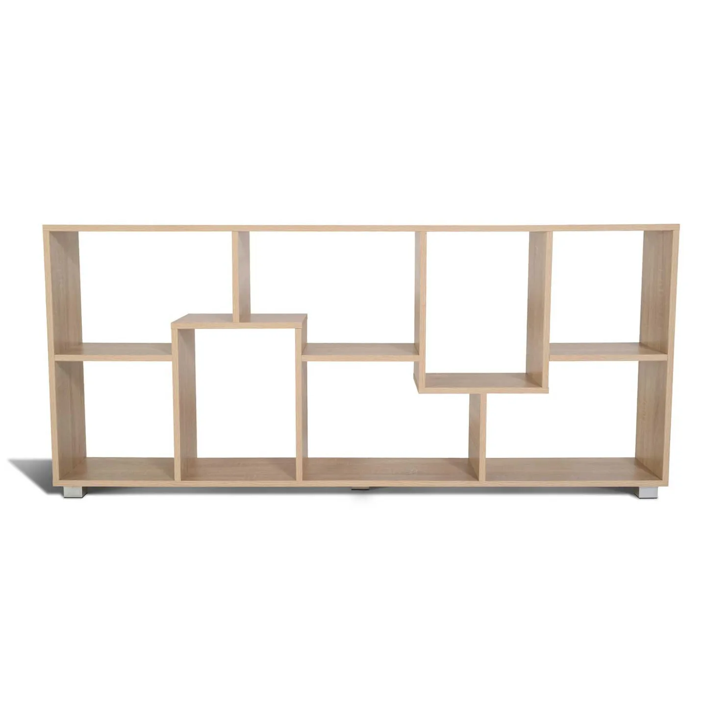 Étagère à double position TANIA bois imitation hêtre L 161 cm