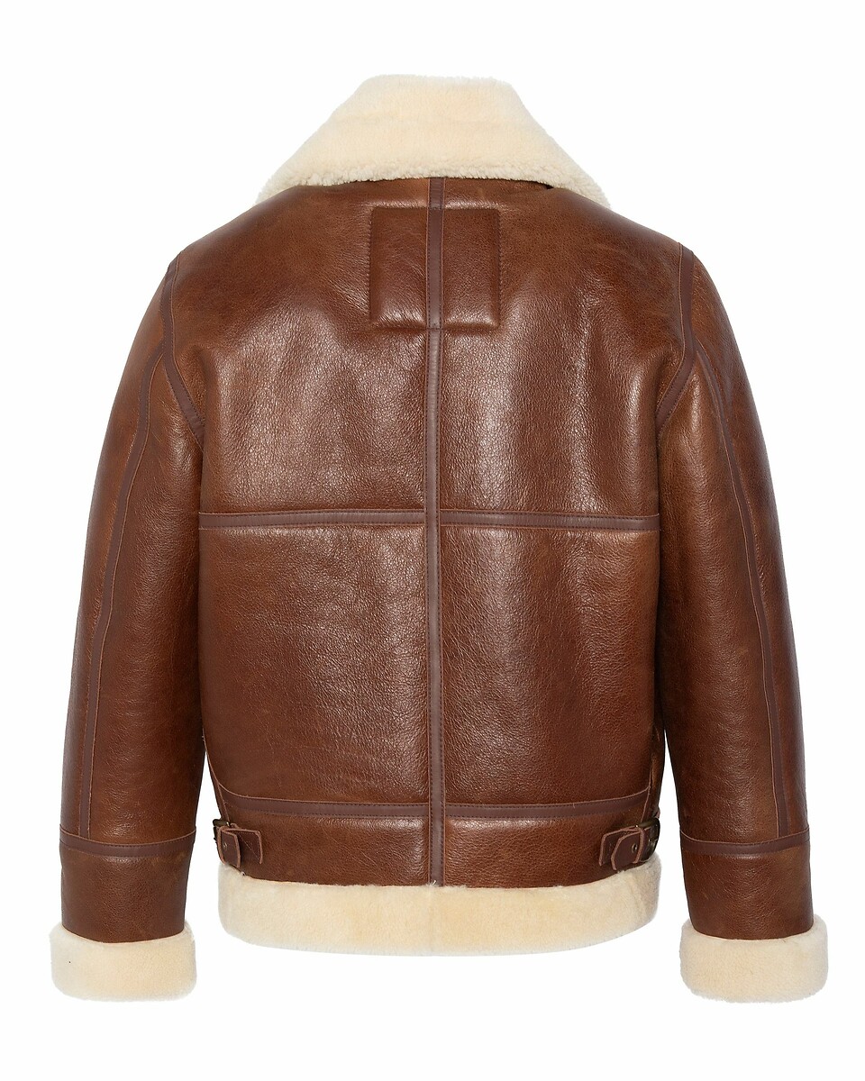 Jaqueta bomber de pele de carneiro SCHOTT LC 1259