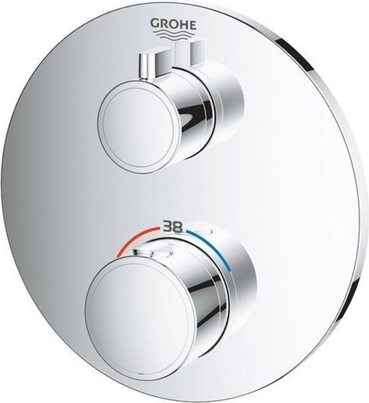 GROHE Grohtherm Regendoucheset Inbouw - Hoofddouche 30 cm - Chroom