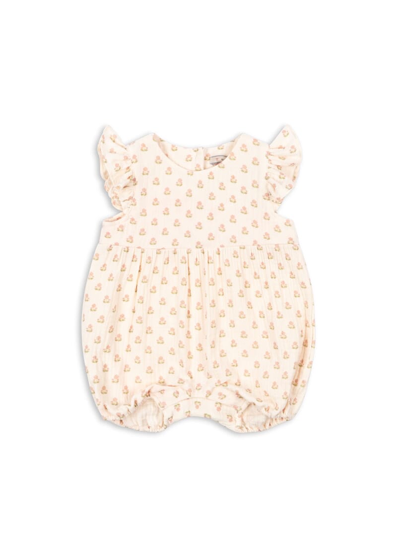 Coco Frill Romper carta rosa - Konges Sløjd - Rumpetroll