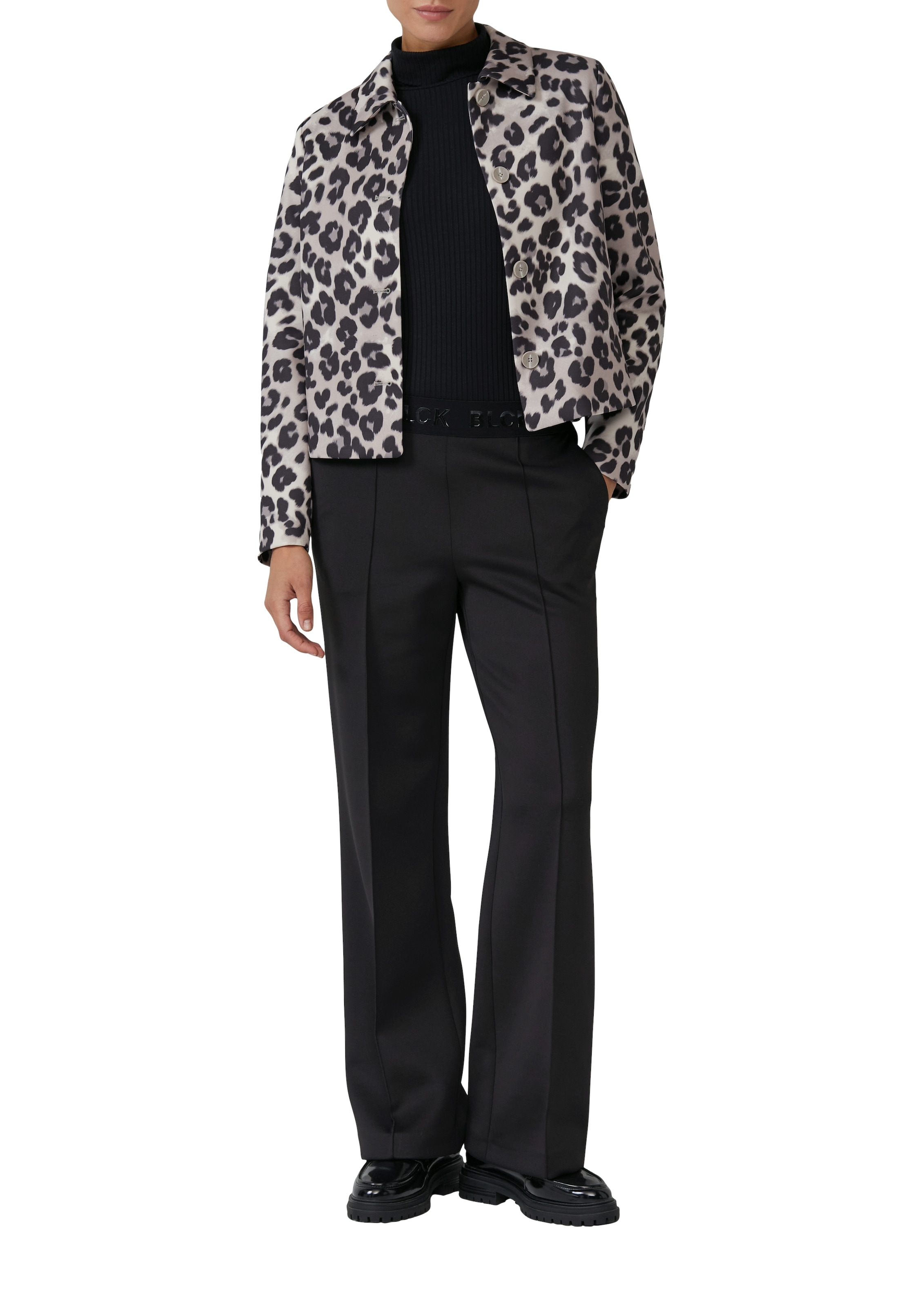 s.Oliver BLACK LABEL Hemdjacke mit Hemdkragen