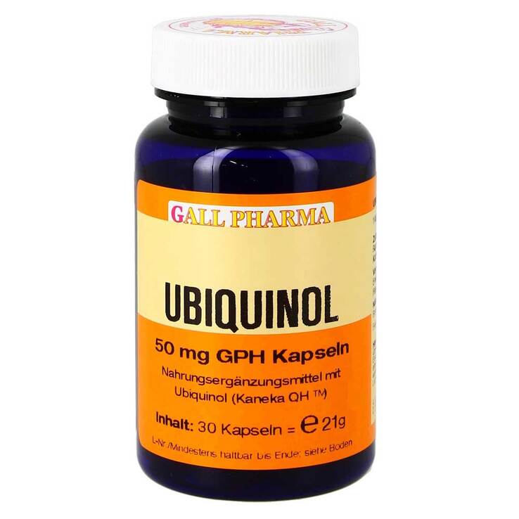 Ubiquinol 50 mg GPH Kapseln, 30 St