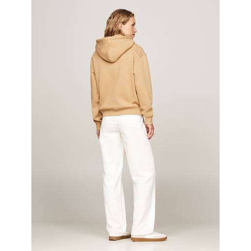 Tommy Hilfiger Modern Reg Corp Logo Hættetrøje, Classic Khaki, L