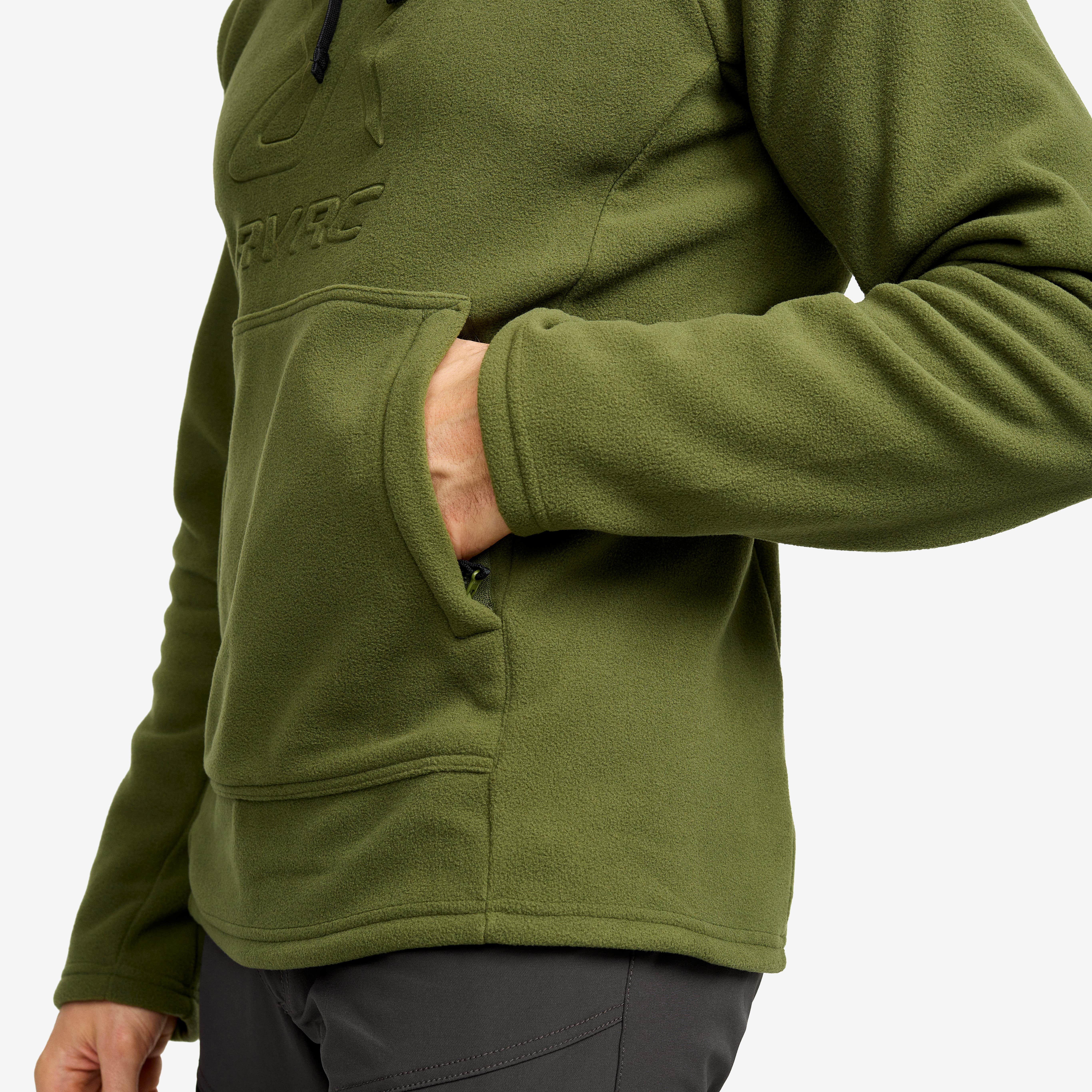 Polar Fleece Hoodie Herre Cypress
