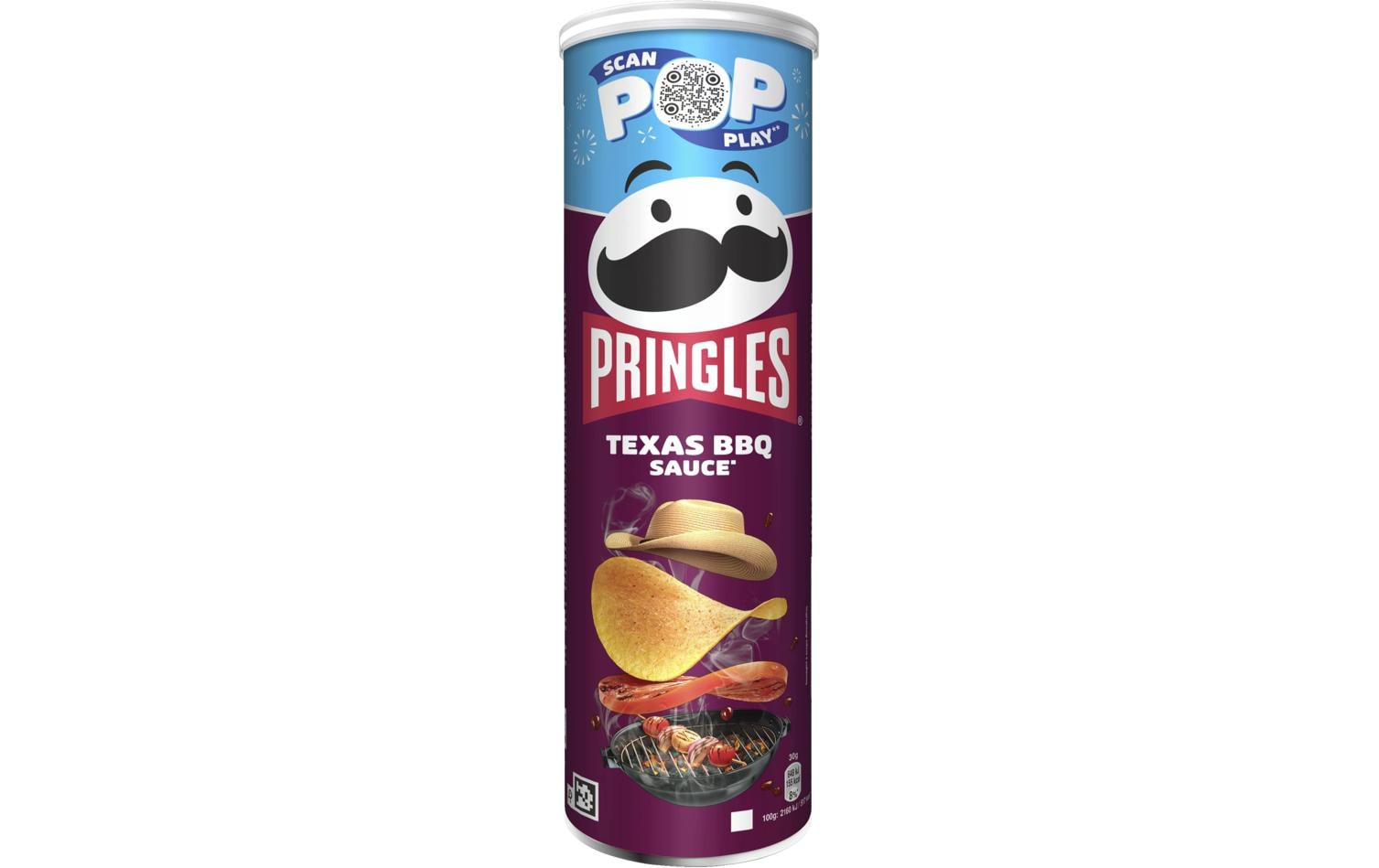 Chips Texas BBQ 185 gWürziges Knabbergebäck aus Kartoffeln