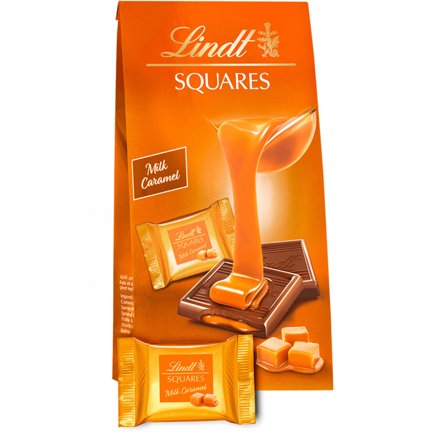 Lindt Squares Milk Caramel