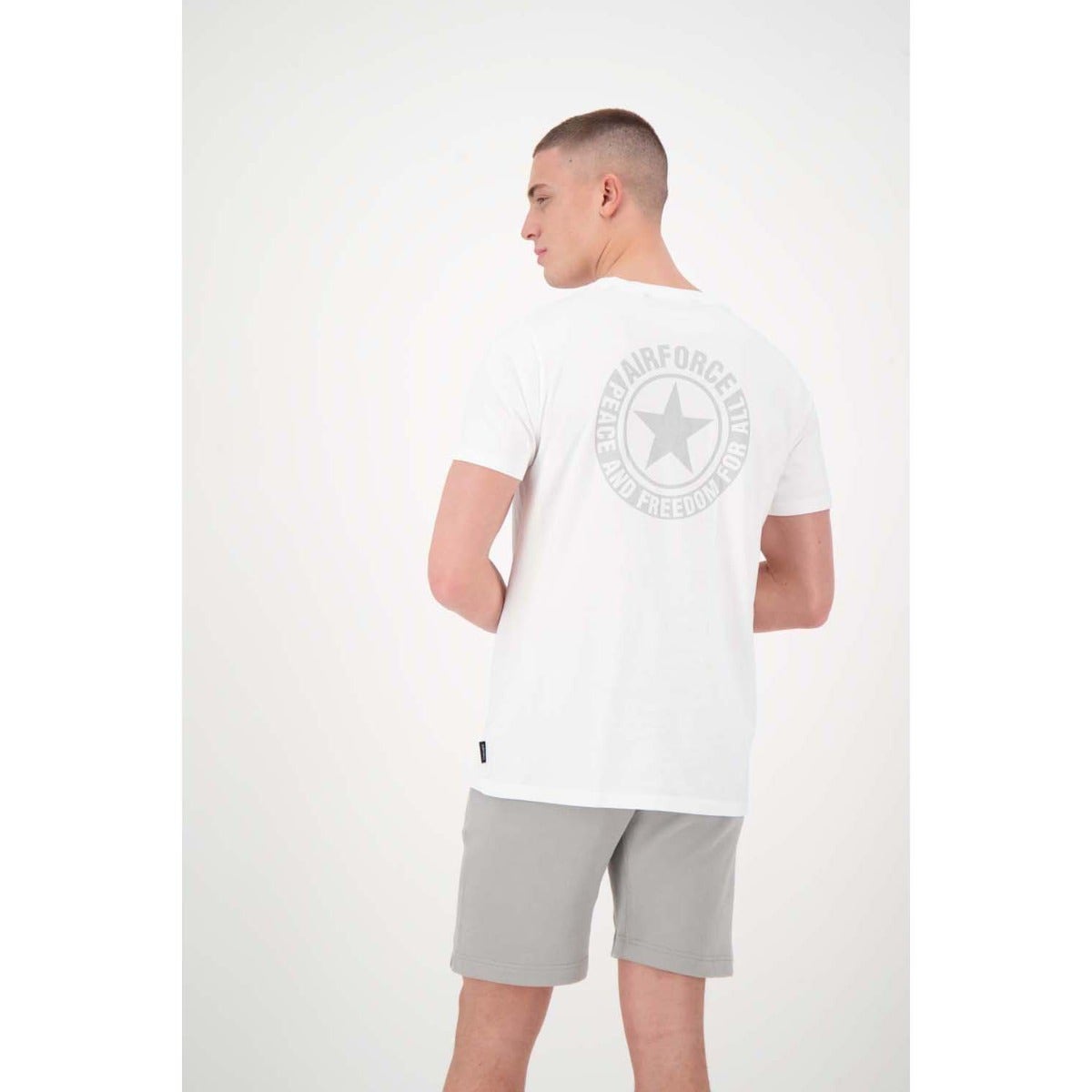 Airforce  Wording Logo T-Shirt Heren