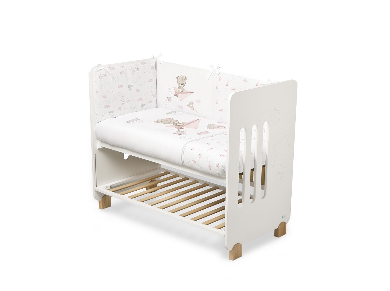 EDREDÃO PROTECTOR INTERBABY ROSA