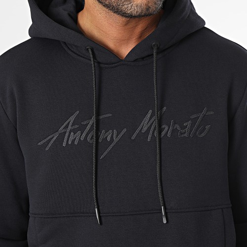 Sweat Capuche New York MMFL00964 Bleu Marine