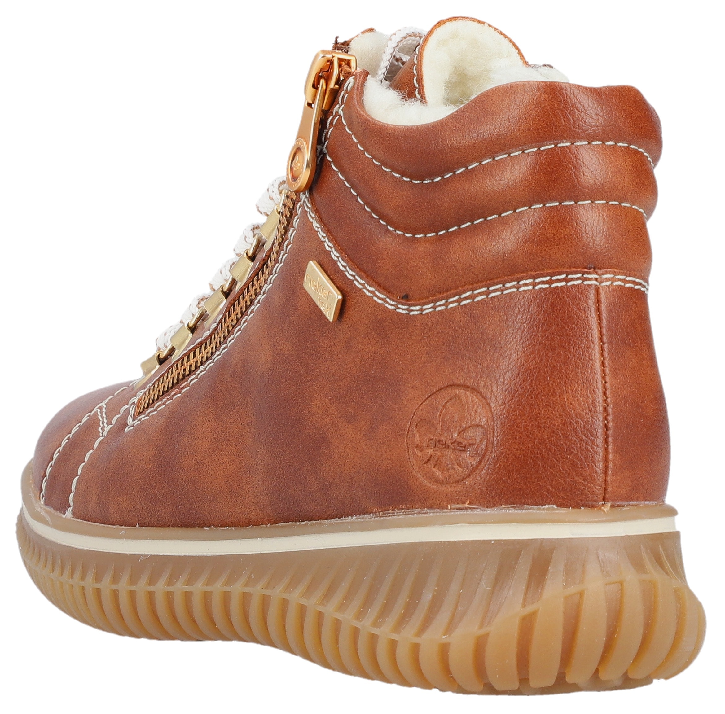 Rieker Winterboots  , Schnürboots, Stiefelette mit wasserabweisender riekerTEX-Membran