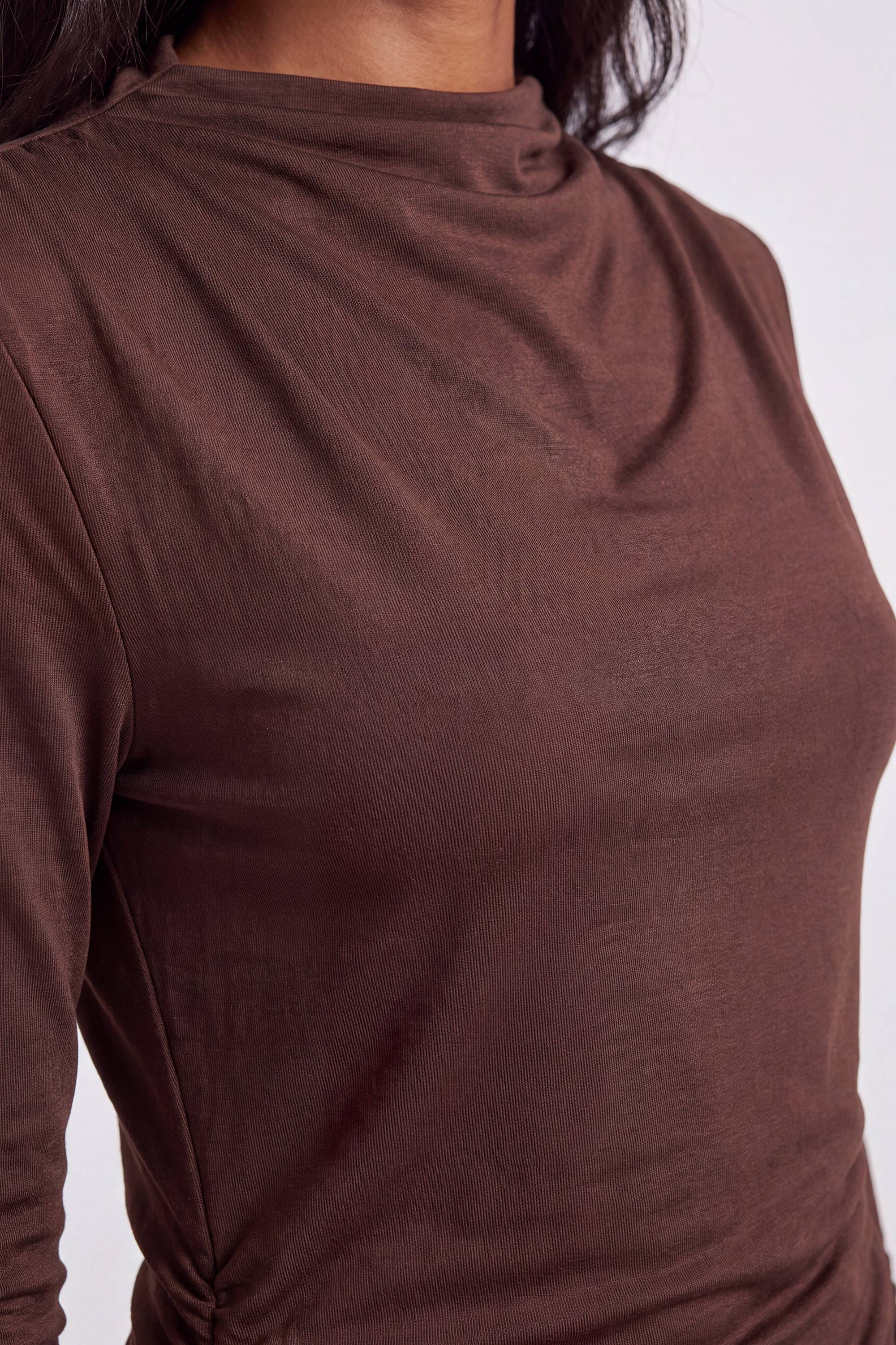 KarenMillen Haut Sans Manches En Crêpe De Viscose À Encolure Drapée