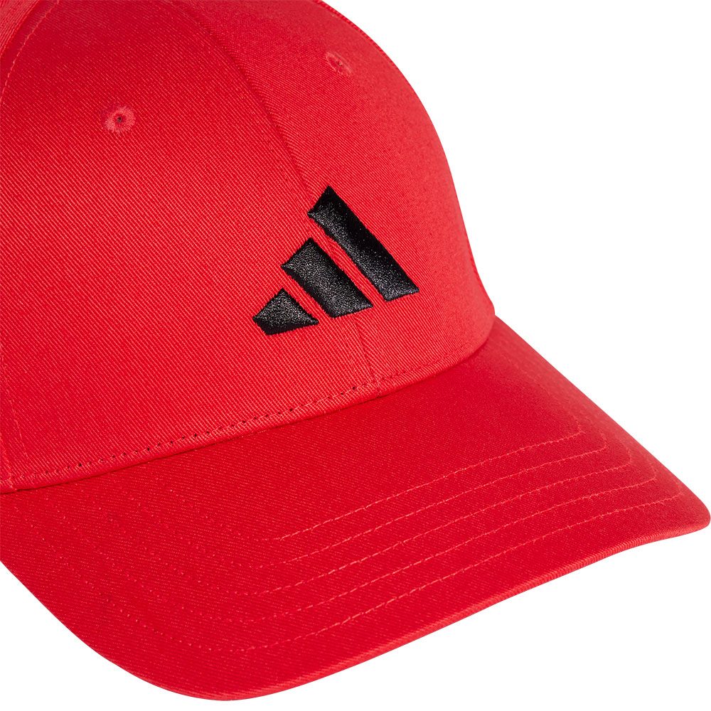 adidas New Logo Baseball Kappe Kinder pure ruby