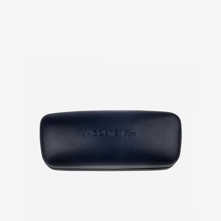 Lunettes de soleil Femme rectangulaires Croco Skin en acétate Lunettes de soleil - Marron - Lacoste - Femme