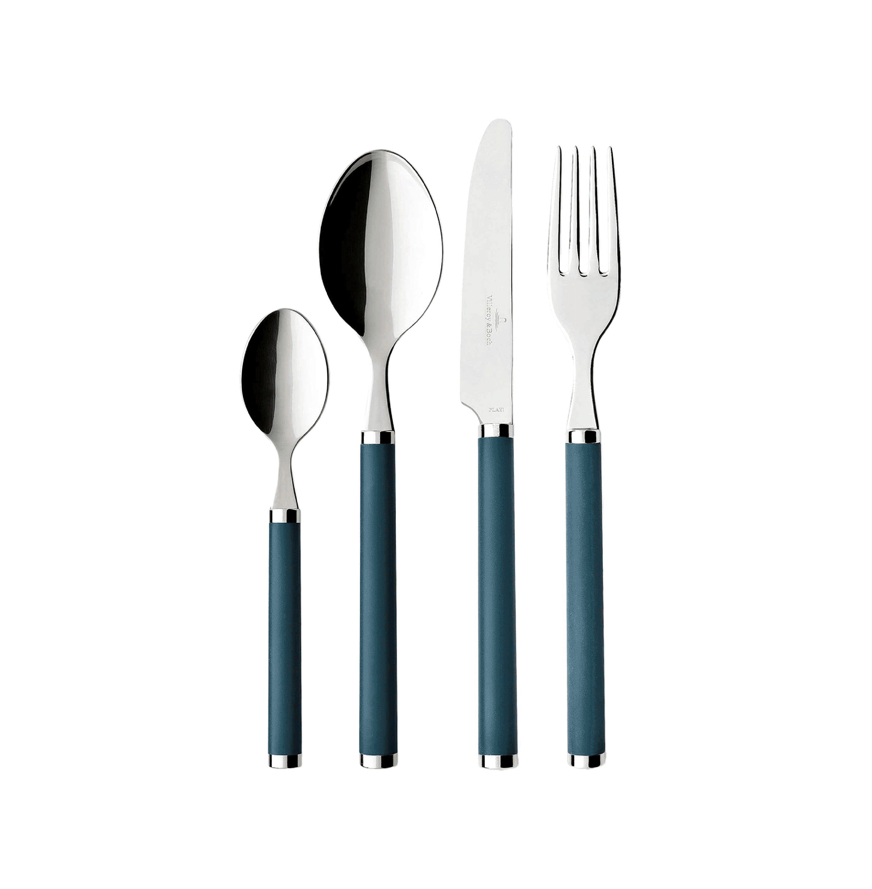 Play! 24-piece flatware set Blue