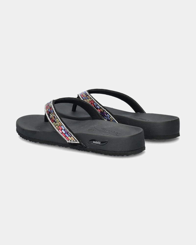 Skechers Meditation Archfit Slippers  - zwart