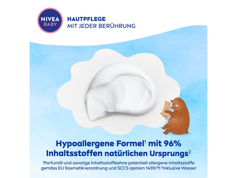 NIVEA BABY Soft Creme Gesicht & Körper 200 ml Sanfte Creme für natürlich gepflegte Haut