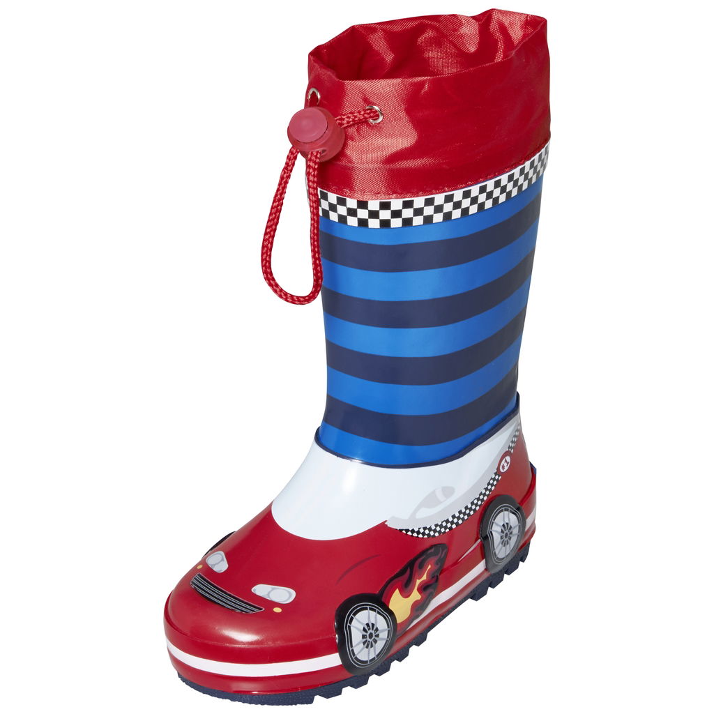 PlayshoesPlayshoes   Crazy Gummistiefel Rennwagen 22