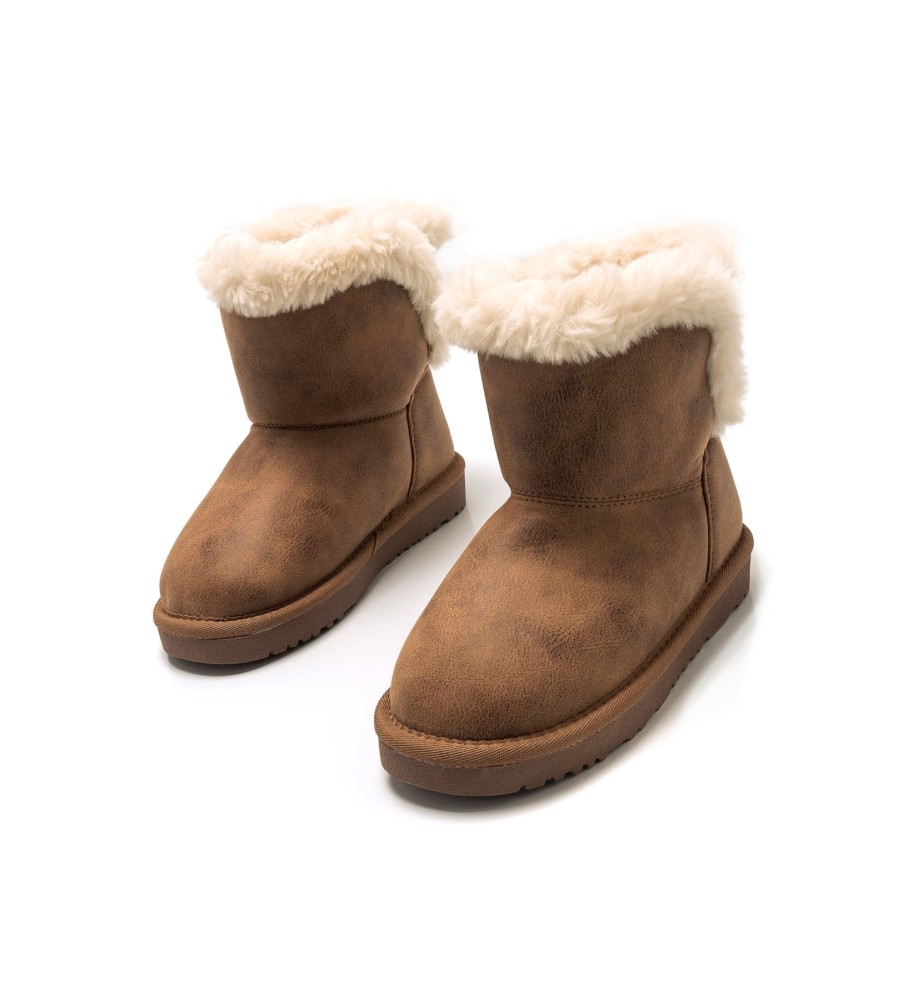 Botins Mustang Kids Sky Marron