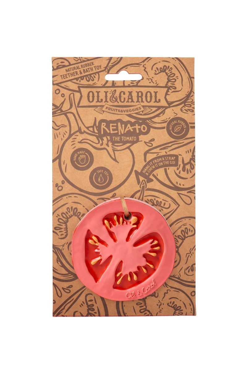 Jouet de dentition Renato la tomate Oli&Carol