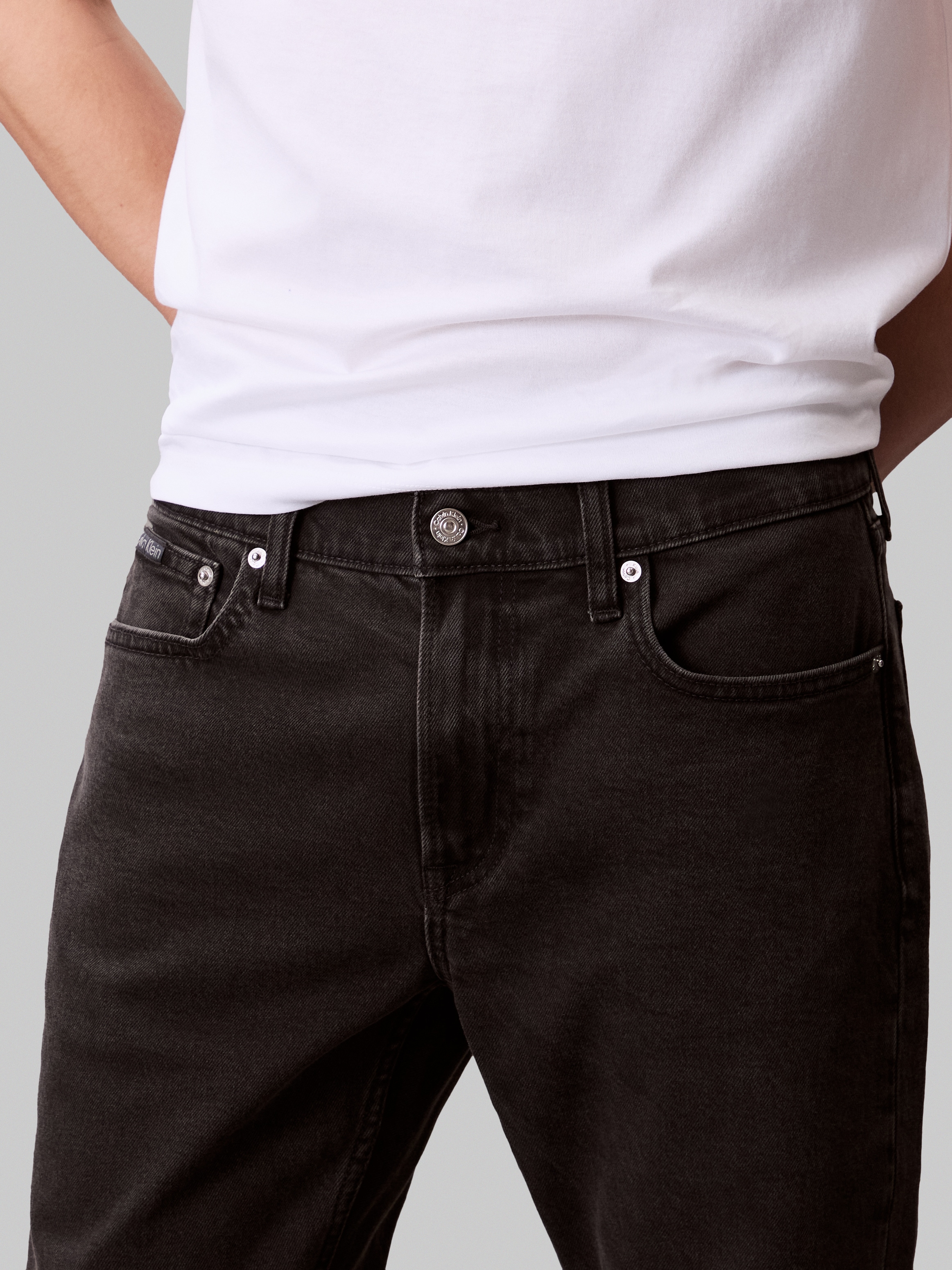Calvin Klein Jeans Slim-fit-Jeans »SLIM TAPER«, mit Markenlabel