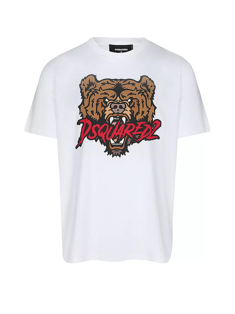 DSQUARED2 T-Shirt  weiss