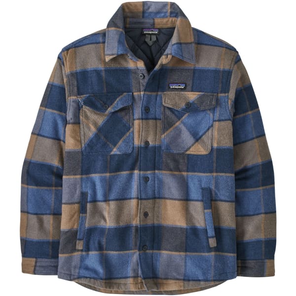 Chemise PATAGONIA M'S LW INSULATED FJORD FLANNEL SHIRT WILLIAM: SMOLDER BLUE
