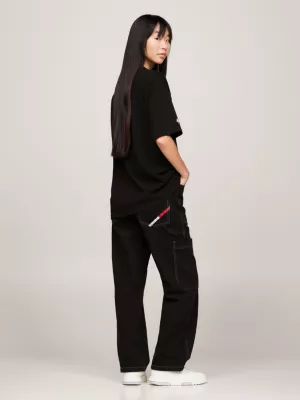 Camiseta Tommy x Avirex com logotipo bilíngue (gênero)
