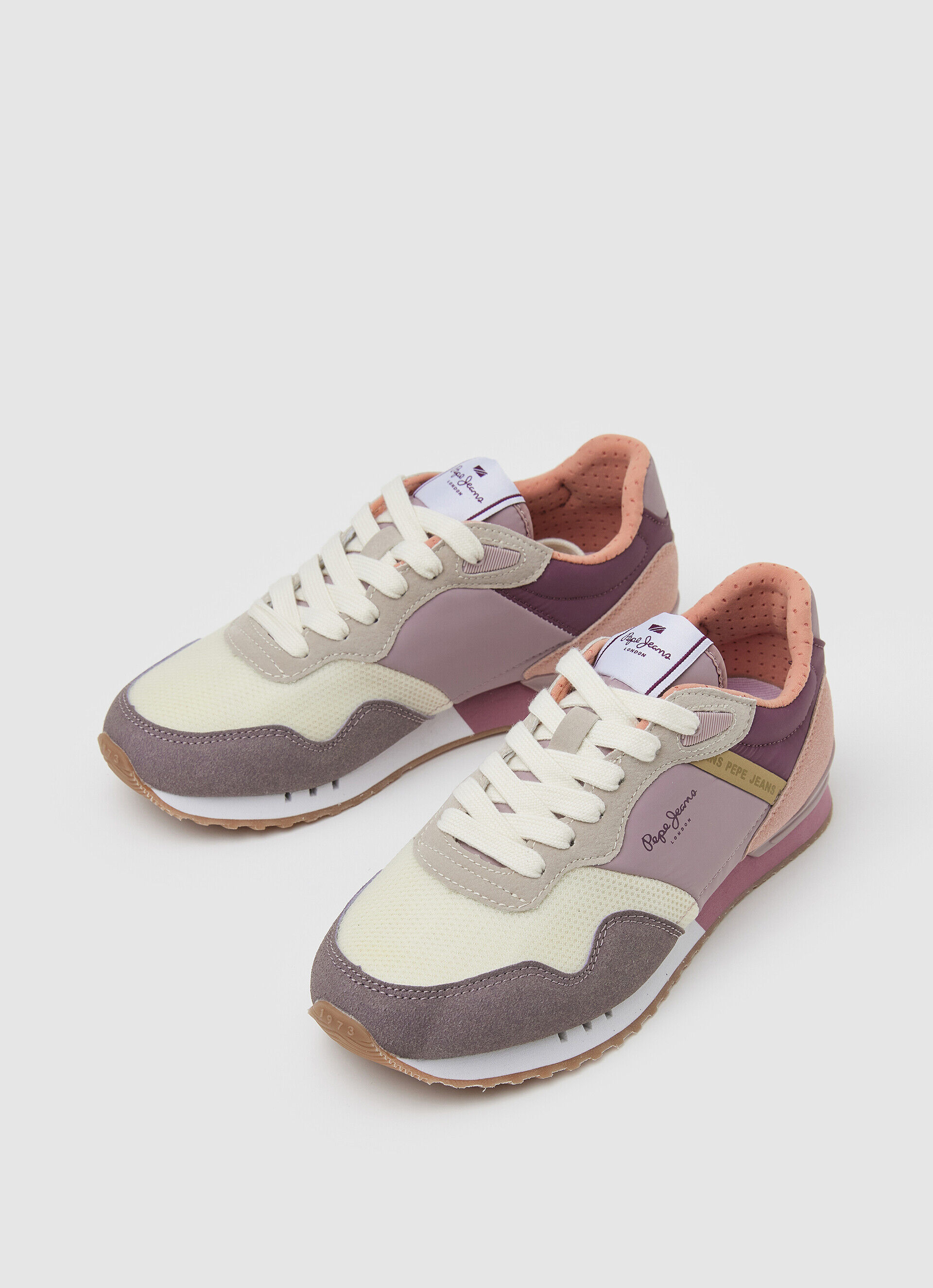 Tênis London Mad Running - roxo vinho claro