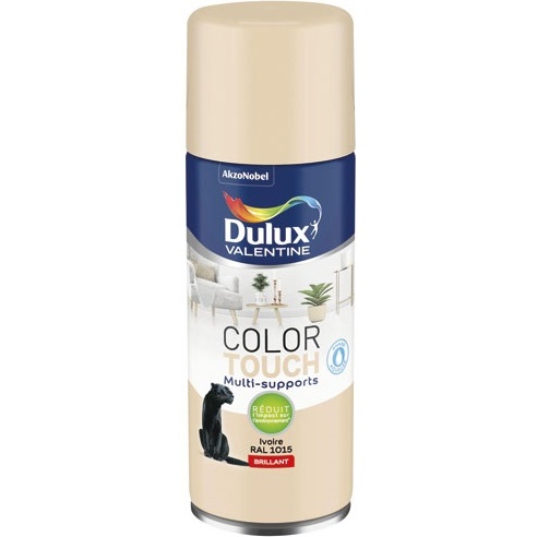Bombe peinture 400 ml Color Touch Brillant - Ivoire