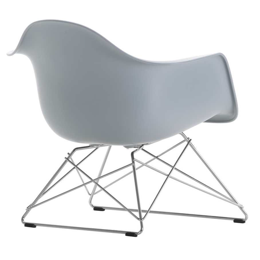 Fauteuil LAR RE chroom Light Grey