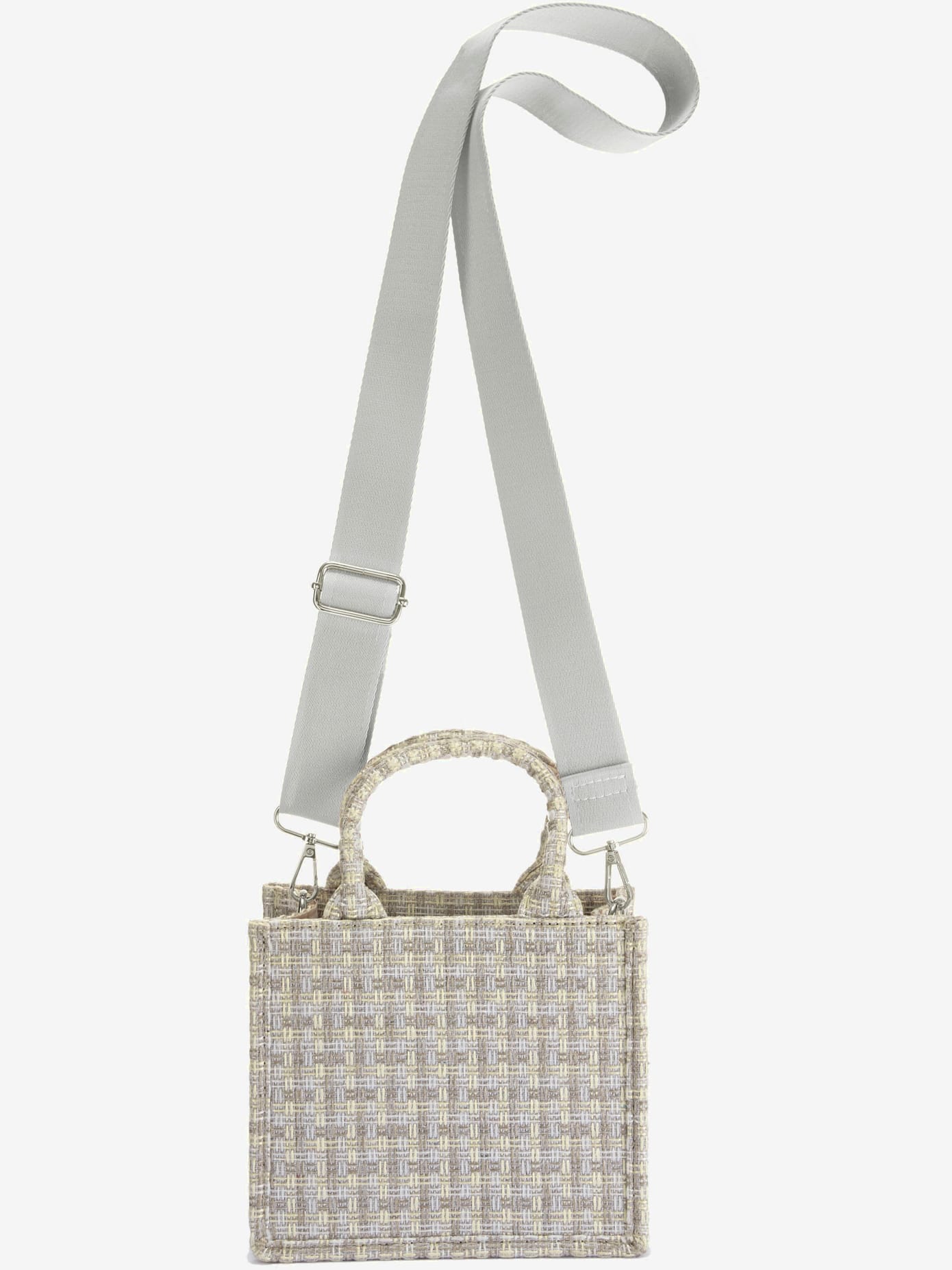 Sac à main mini-sac tendance à l'aspect bouclé discret