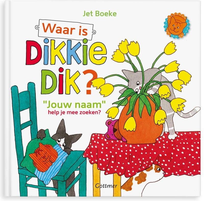 Boek met naam - Waar is Dikkie Dik? - Hardcover