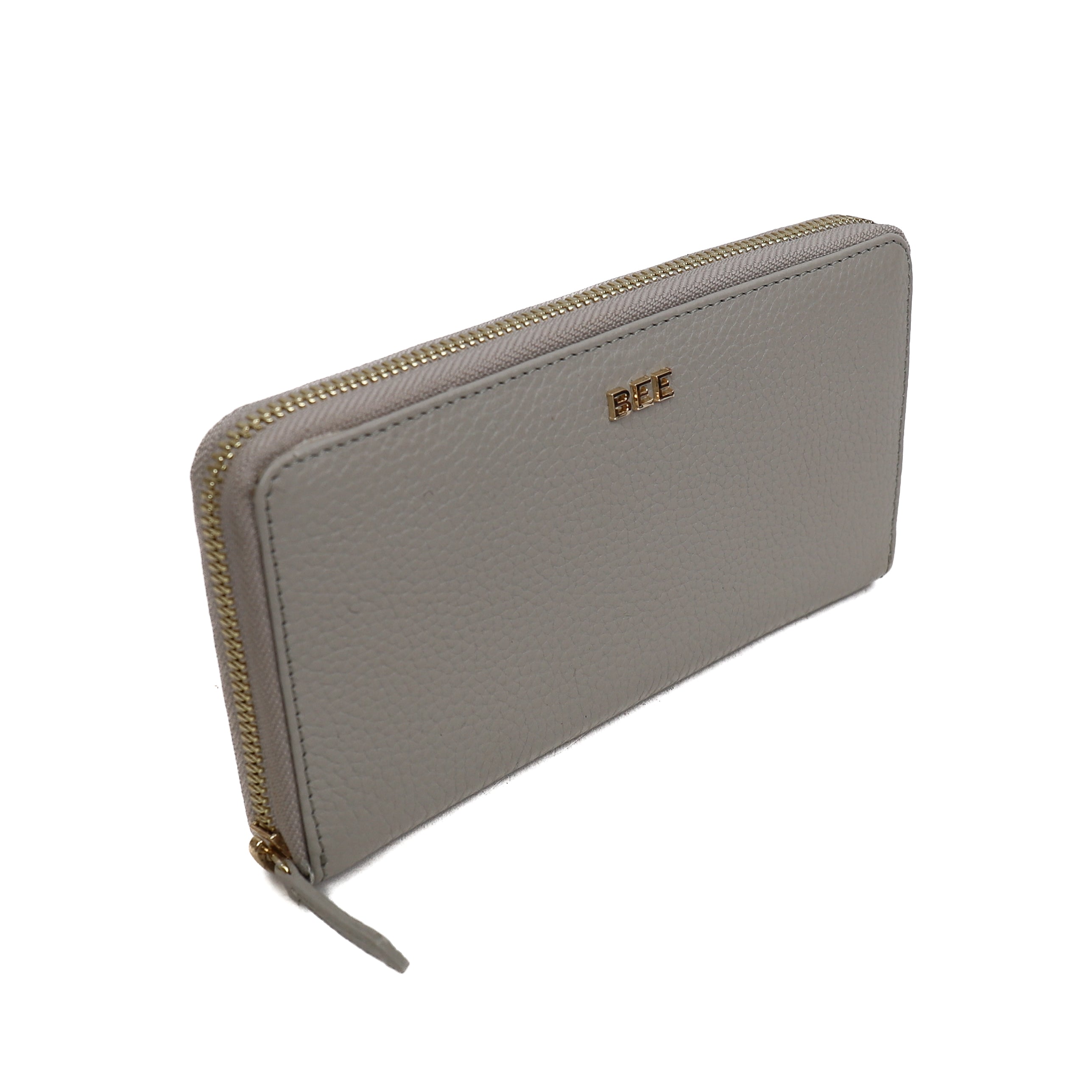 Ritsportemonnee 'Mykki' Ivory Ivory