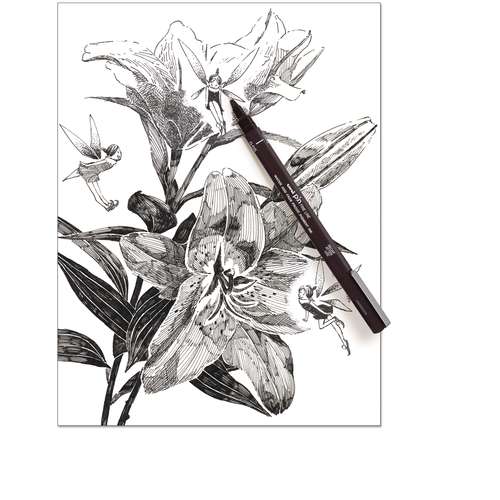uni-ball PIN Fine Line Zeichenstift, farbig