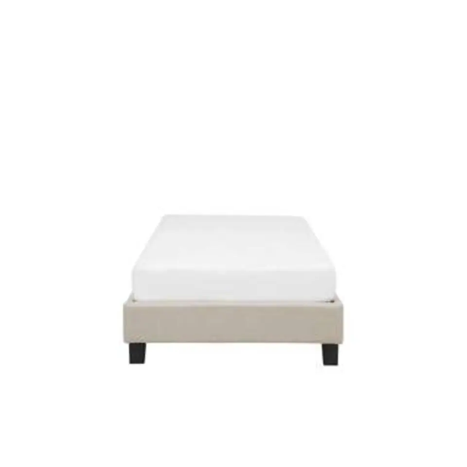 ROANNE - Kinderbed - Beige - 90 x 200 cm - Polyester